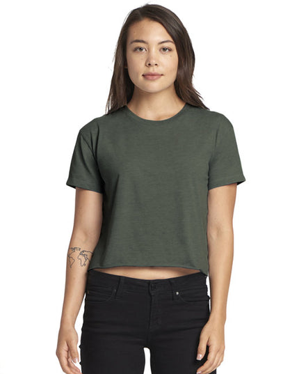 Next Level Apparel Ladies' Festival Cali Crop T-Shirt
