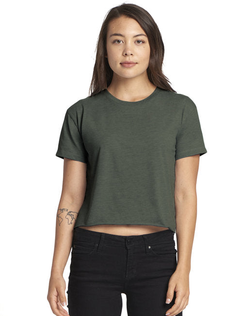 Next Level Apparel Ladies' Festival Cali Crop T-Shirt