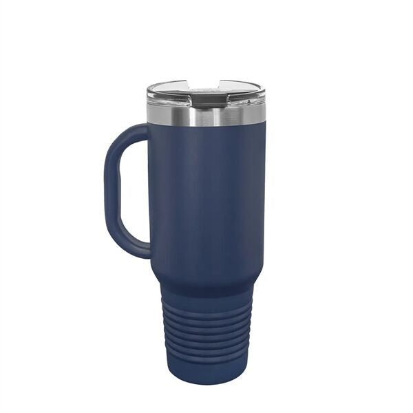 Polar Camel 40 oz. Straw Lid Mug - Navy Blue