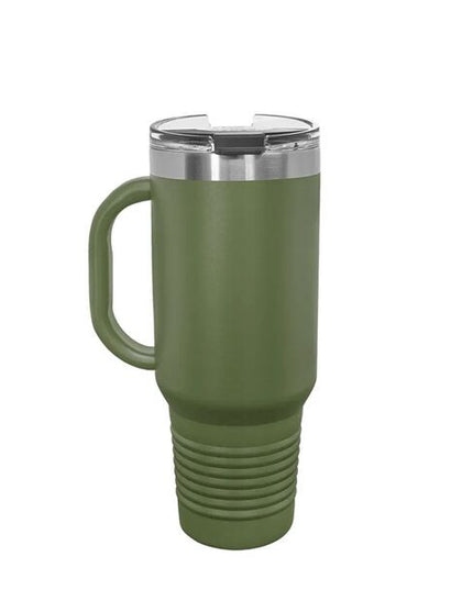 Polar Camel 40 oz. Straw Lid Mug - Olive Green