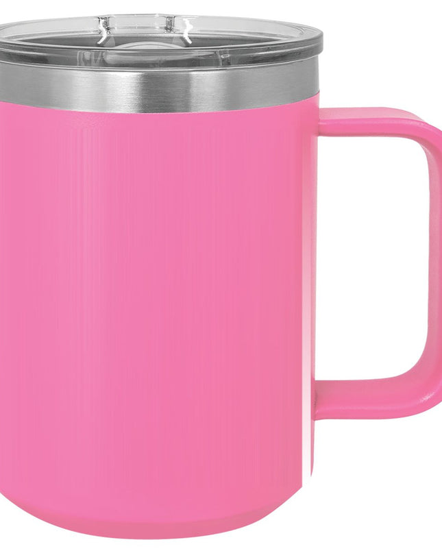 Polar Camel 15 oz. Coffee Mug - Pink