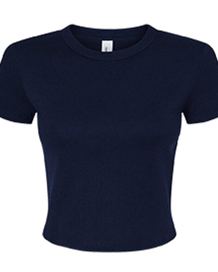 Ladies' Micro Ribbed Baby Tee