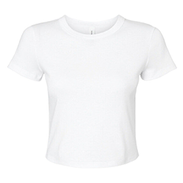 Ladies' Micro Ribbed Baby Tee