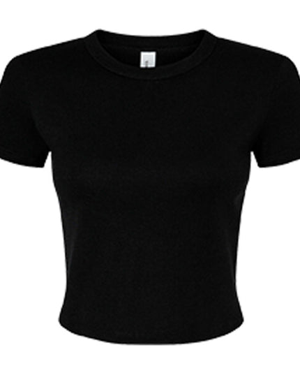 Ladies' Micro Ribbed Baby Tee