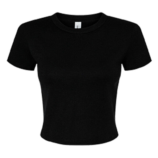 Ladies' Micro Ribbed Baby Tee