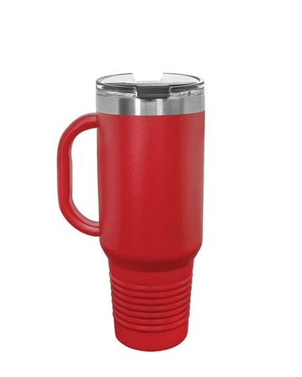 Polar Camel 40 oz. Straw Lid Mug - Red