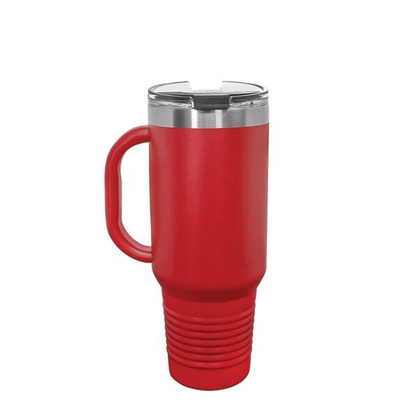 Polar Camel 40 oz. Straw Lid Mug - Red