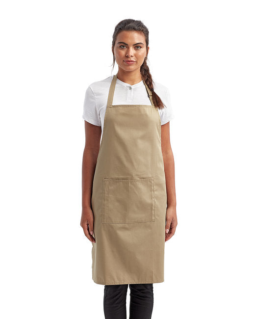 Unisex 'Colours' Sustainable Pocket Bib Apron