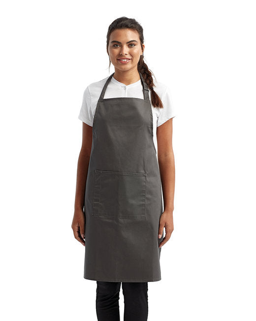 Unisex 'Colours' Sustainable Pocket Bib Apron
