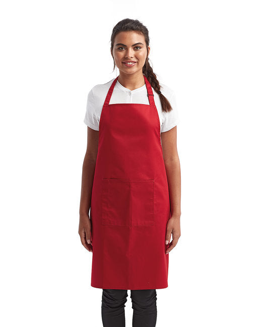 Unisex 'Colours' Sustainable Pocket Bib Apron