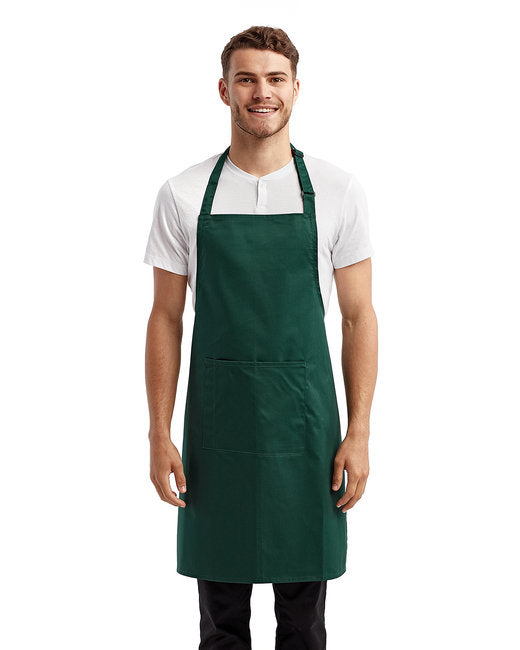 Unisex 'Colours' Sustainable Pocket Bib Apron