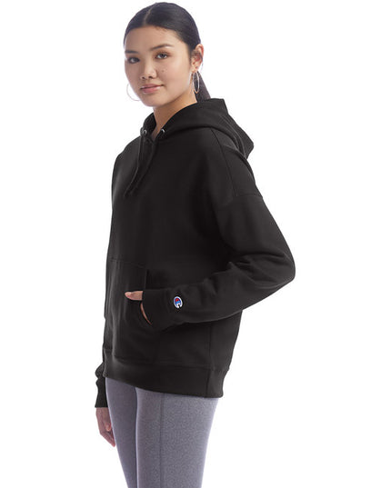 Ladies' PowerBlend Relaxed Hooded Sweatshirt