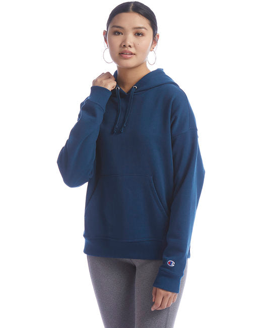 Ladies' Colorblock Cosmic Hooded Sweatshirt