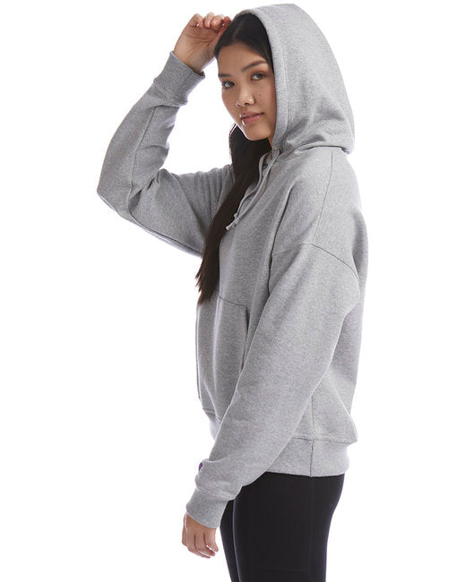 Ladies' PowerBlend Relaxed Hooded Sweatshirt