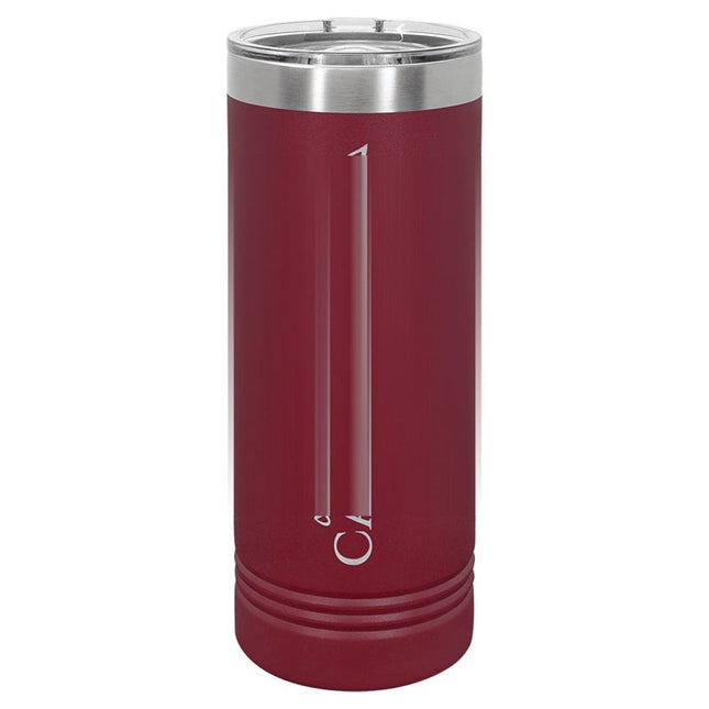 Polar Camel 22 oz. Skinny Tumbler - Maroon