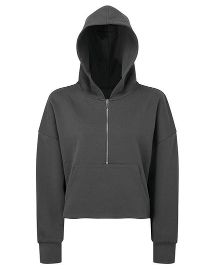 TriDri Ladies' Alice Half-Zip Hooded Sweatshirt