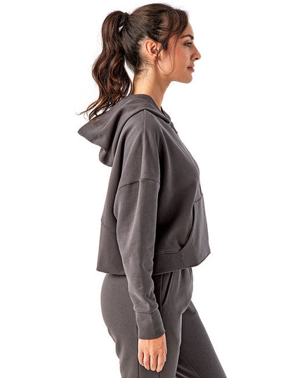 TriDri Ladies' Alice Half-Zip Hooded Sweatshirt