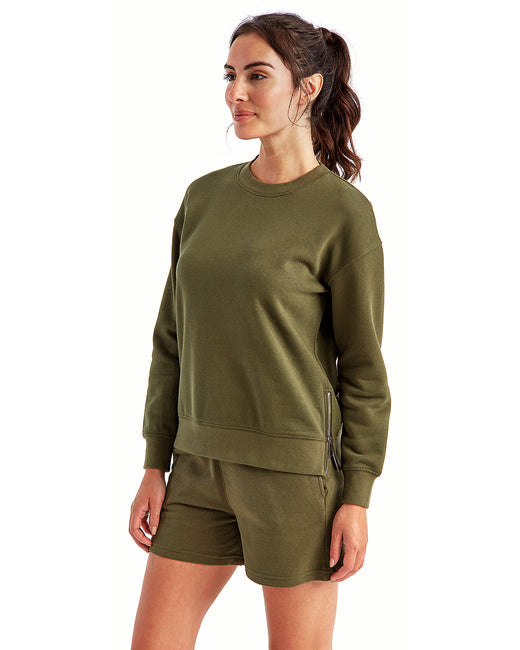 Ladies' Billie Side-Zip Sweatshirt