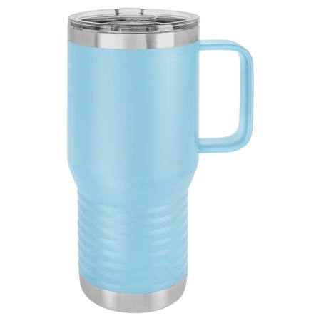 Polar Camel 20 oz. Travel Mug - Light Blue