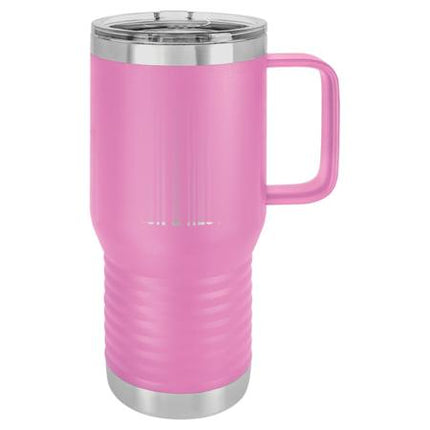 Polar Camel 20 oz. Travel Mug - Light Purple