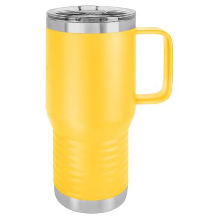 Polar Camel 20 oz. Travel Mug - Yellow