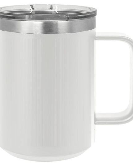 Polar Camel 15 oz. Coffee Mug - White