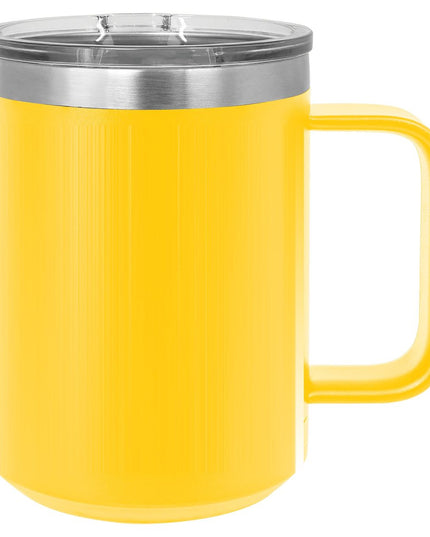 Polar Camel 15 oz. Coffee Mug - Yellow