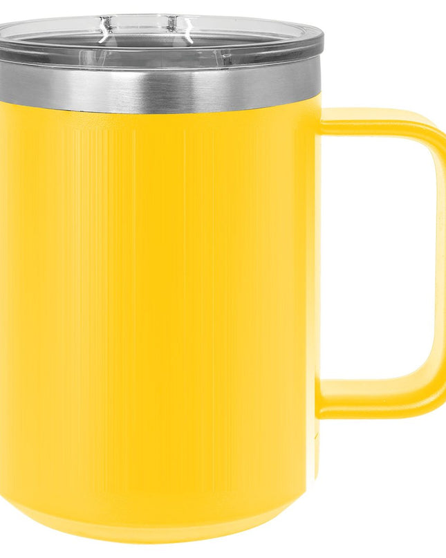 Polar Camel 15 oz. Coffee Mug - Yellow